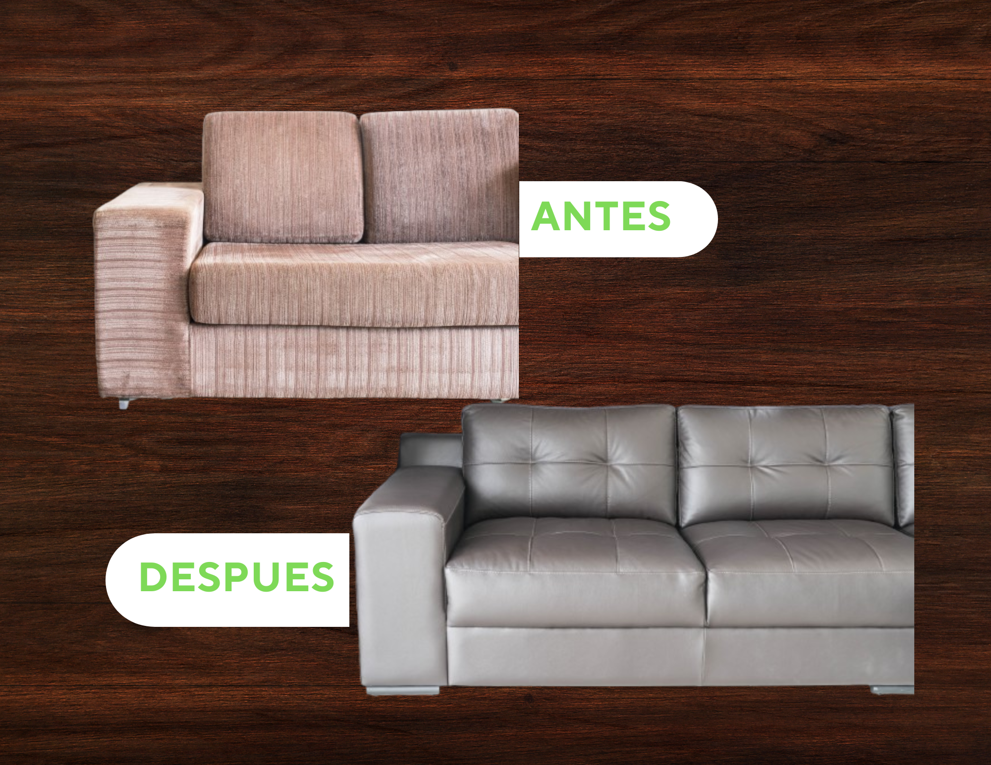Sofá restaurado